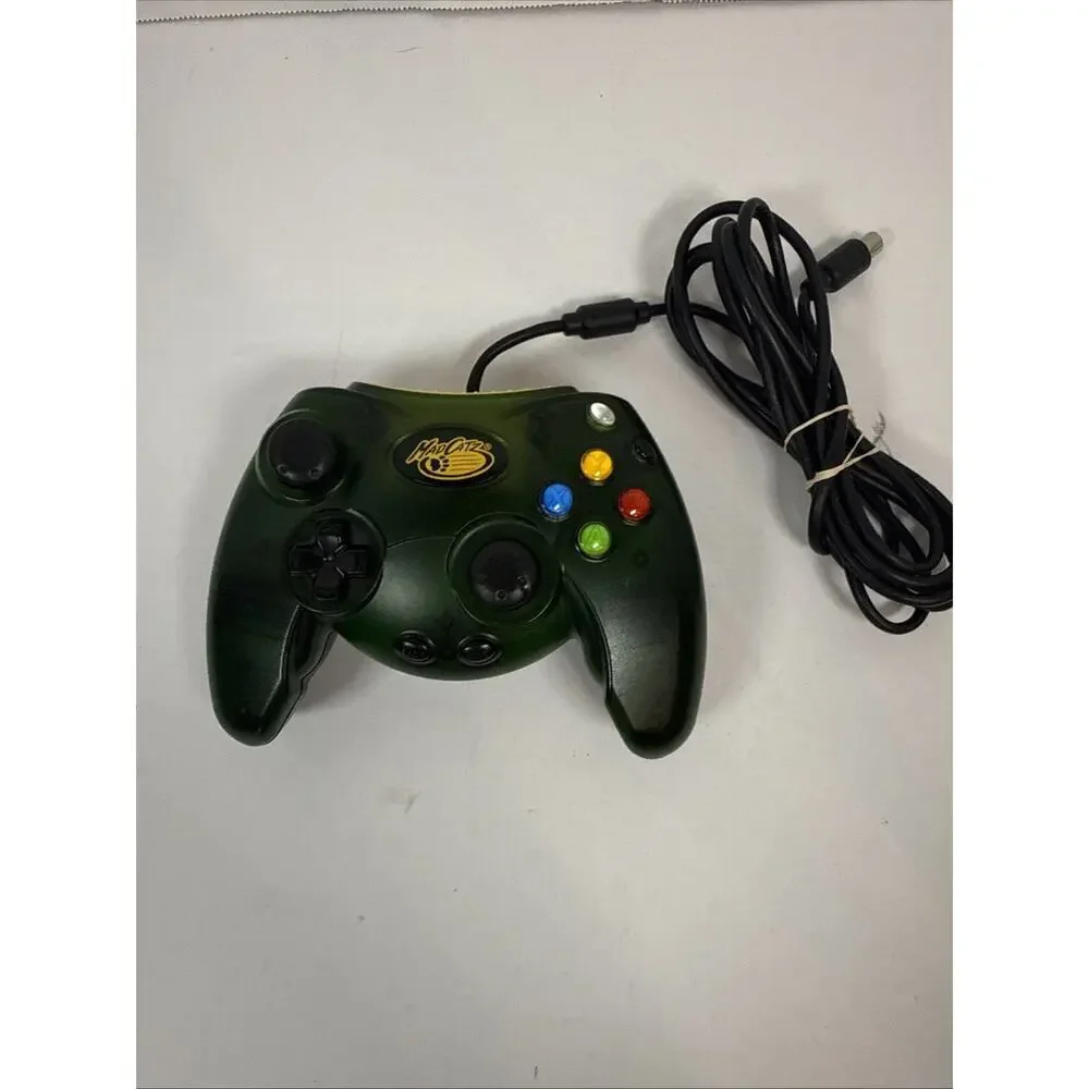 MadCatz - XBox Green Wired Controller 4516 (tested)